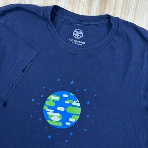 Kurzgesagt In a Nutshell Blue T Shirt Men's Medium YouTube Merch